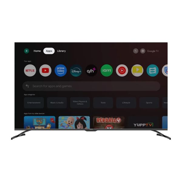 شاشة تورنيدو 4K سمارت بدون فريم 55 بوصة ريسيفر داخلي 55UA3400E