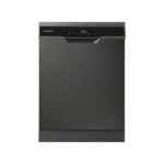 غسالة أطباق تورنيدو 12 فرد 60 سم  ديجيتال 8 برامج اينوكس غامق TDV-FN128CDX