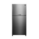 ثلاجة شارب انفرتر ديجيتال نوفروست 538 لتر استانلس غامق SJ-PV69G-DST