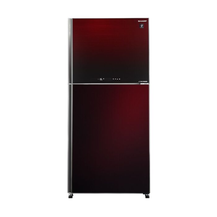 ⁦ثلاجة شارب انفرتر نوفروست 480 لتر أحمر SJ-GV63G-RD⁩ - الصورة ⁦1⁩