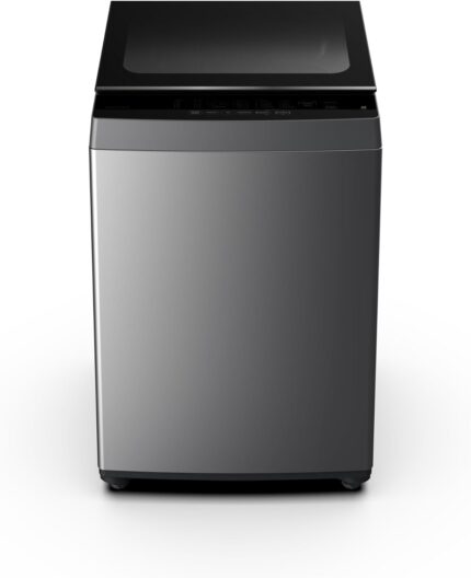 غسالة توشيبا تحميل علوي AW-M801APEG(SG)  فضي، 8 كجم، اوتوماتيك