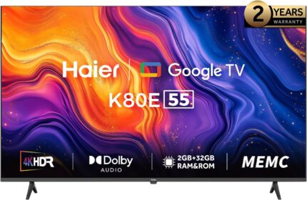 شاشة هاير 65 بوصة H65K80EF