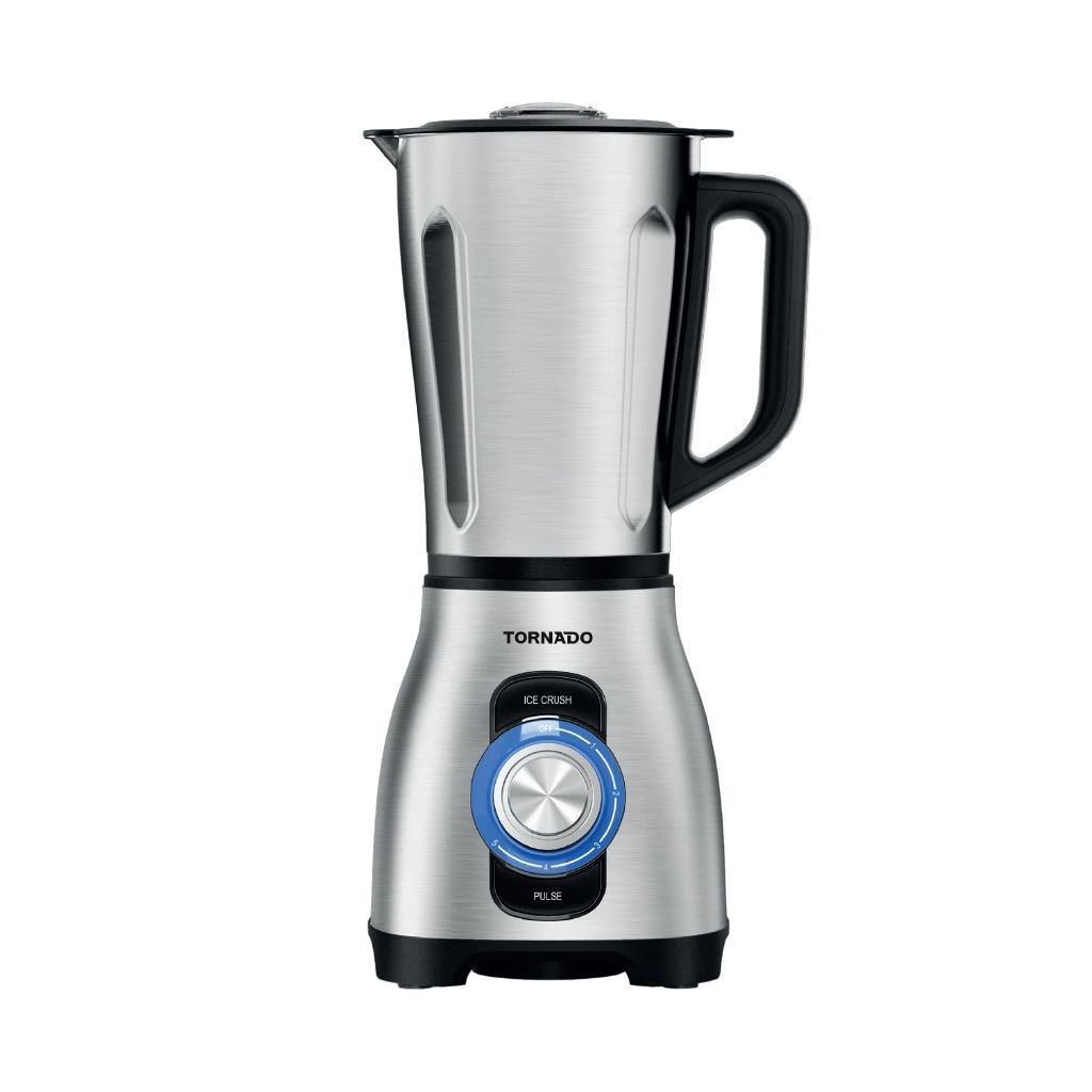 14 خلاط كهربائي تورنيدو 800 وات سعة 1.75 لتر 5 سرعات سيلفر BL-800SST - الصورة 1