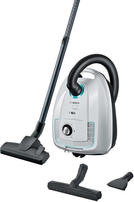 Bosch Series 4 ProHygienic Canister Vacuum Cleaner White - BGL38WHYG