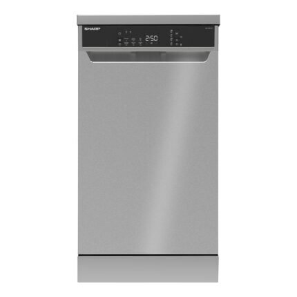 غسالة أطباق شارب 10 أفراد 45 سم شاشة رقمية 6 برامج استانلس QW-V610-SS